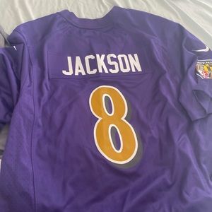 In Game Worn Color Rush Lamar Jackson😈😈